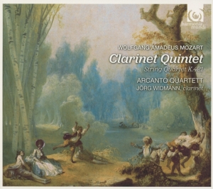 Mozart Wolfgang Amadeus - Clarinet Quintet/String Quartet K421 ryhmässä CD / Klassiskt,Övrigt @ Bengans Skivbutik AB (706844)