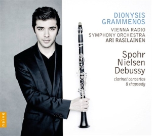 Spohr / Nielsen / Debussy - Clarinet Concertos ryhmässä Externt_Lager / Naxoslager @ Bengans Skivbutik AB (706862)