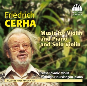 Cerha - Violin Music ryhmässä Externt_Lager / Naxoslager @ Bengans Skivbutik AB (706884)