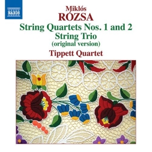 Rozsa - String Quartets ryhmässä Externt_Lager / Naxoslager @ Bengans Skivbutik AB (715486)