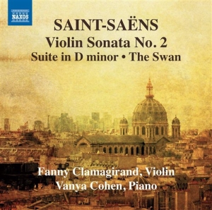 Saint-Saens - Works For Violin And Piano Vol 2 ryhmässä ME SUOSITTELEMME / Joululahjavinkki: CD @ Bengans Skivbutik AB (715495)