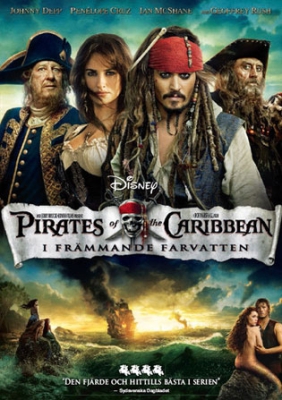 Pirates of the Caribbean 4 - I främmande farvatten ryhmässä Elokuva BluRay 3D @ Bengans Skivbutik AB (732729)