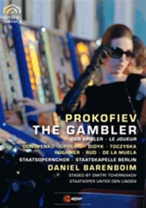 Prokofiev - The Gambler (Blu-Ray) ryhmässä Musiikki / Musiikki Blu-Ray / Klassiskt @ Bengans Skivbutik AB (740268)