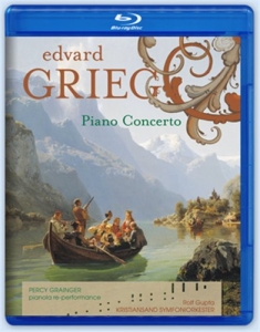 Grainger/Kristiansand So/Gupta - Grieg Piano Concerto (Blu-Ray, Audi ryhmässä Musiikki / Musiikki Blu-Ray / Klassiskt @ Bengans Skivbutik AB (740310)