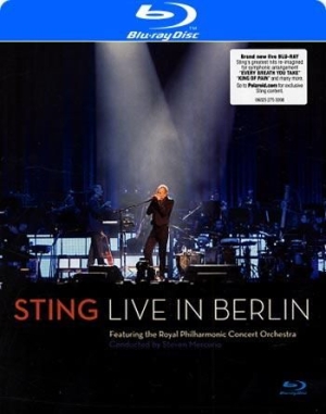 Sting Featuring Royal Philharmonic - Live In Berlin - Bluray ryhmässä Musiikki / Musiikki Blu-Ray / Klassiskt @ Bengans Skivbutik AB (740366)