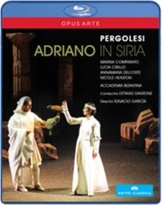 Pergolesi - Adriano In Siria (Blu-Ray) ryhmässä Musiikki / Musiikki Blu-Ray / Klassiskt @ Bengans Skivbutik AB (740604)