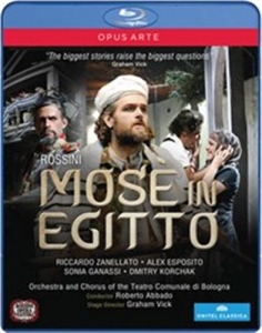 Rossini - Mose In Egitto (Blu-Ray) ryhmässä Musiikki / Musiikki Blu-Ray / Klassiskt @ Bengans Skivbutik AB (740886)