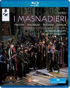 Verdi - I Masnadieri (Blu-Ray) ryhmässä Musiikki / Musiikki Blu-Ray / Klassiskt @ Bengans Skivbutik AB (740916)