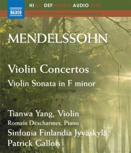 Mendelssohn - Violin Concertos In E Minor, Op. 64 ryhmässä Musiikki / Musiikki Blu-Ray / Klassiskt @ Bengans Skivbutik AB (740932)