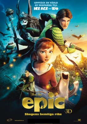 Epic - Skogens hemliga rike ryhmässä Elokuva BluRay 3D @ Bengans Skivbutik AB (780201)