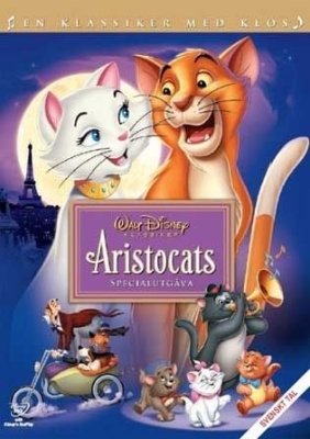 Aristocats - Disneyklassiker 20 ryhmässä Elokuva DVD @ Bengans Skivbutik AB (802180)