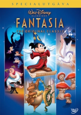 Fantasia - Disneyklassiker 3 ryhmässä Elokuva DVD @ Bengans Skivbutik AB (822774)