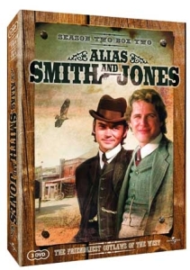 Alias Smith & Jones - Säsong 2 Del 2 ryhmässä Elokuva DVD @ Bengans Skivbutik AB (826600)