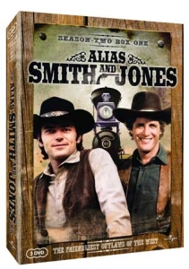 Alias Smith & Jones - Säsong 2 Del 1 ryhmässä Elokuva DVD @ Bengans Skivbutik AB (826622)