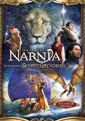 Berättelsen om Narnia 3 - Kung Caspian och skeppet Gryningen ryhmässä Elokuva BluRay 3D @ Bengans Skivbutik AB (833793)