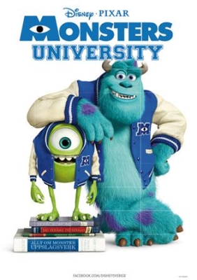 Monsters University - Pixar klassiker 14 ryhmässä Elokuva DVD @ Bengans Skivbutik AB (843790)