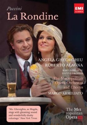 Angela Gheorghiu - Puccini: La Rondine - Live Fro ryhmässä Musiikki-DVD & Bluray @ Bengans Skivbutik AB (882258)