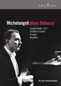 Debussy - Michelangeli Plays ryhmässä Musiikki-DVD & Bluray @ Bengans Skivbutik AB (882764)