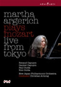 Martha Argerich - Plays Mozart ryhmässä Musiikki-DVD & Bluray @ Bengans Skivbutik AB (889515)