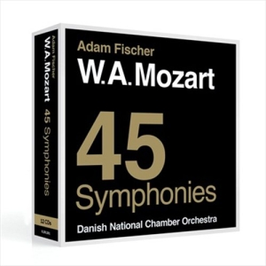 Mozart - 45 Symphonies ryhmässä Externt_Lager / Naxoslager @ Bengans Skivbutik AB (902082)