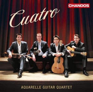 Aquarelle Guitar Quartet - Cuatro ryhmässä Externt_Lager / Naxoslager @ Bengans Skivbutik AB (923637)