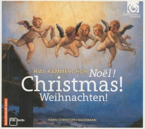 Rias Kammerchor - Christmas! ryhmässä CD / Julmusik,Pop-Rock @ Bengans Skivbutik AB (923644)