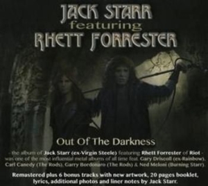 Jack Starr Featuring Rhett Forreste - Out Of The Darkness (Re-Release) ryhmässä CD / Hårdrock @ Bengans Skivbutik AB (930838)