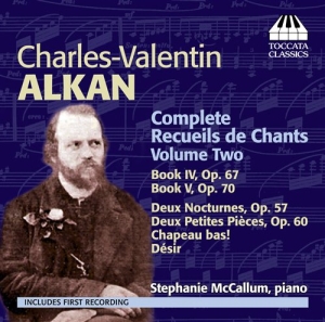 Alkan - Recueils De Chants Vol 2 ryhmässä Externt_Lager / Naxoslager @ Bengans Skivbutik AB (934543)