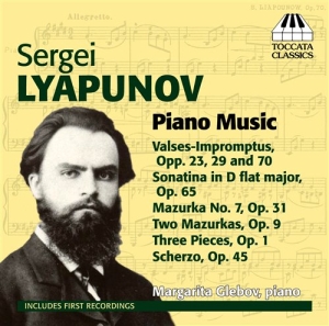 Lyapunov - Piano Music ryhmässä ME SUOSITTELEMME / Joululahjavinkki: CD @ Bengans Skivbutik AB (934545)