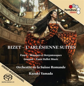 Bizet - L Arlesienne ryhmässä Musiikki / SACD / Klassiskt @ Bengans Skivbutik AB (934567)