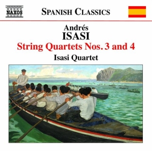 Isasi - String Quartets 3+4 ryhmässä ME SUOSITTELEMME / Joululahjavinkki: CD @ Bengans Skivbutik AB (945549)