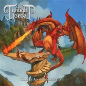 Twilight Force - Tales Of Ancient Prophecies - Black ryhmässä VINYYLI / Hårdrock/ Heavy metal @ Bengans Skivbutik AB (955833)