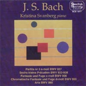 Bach Johann Sebastian - Partita Nr 3 ryhmässä CD @ Bengans Skivbutik AB (991689)