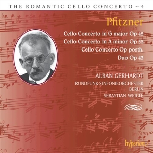 Pfitzner - Romantic Cello Concerto Vol 4 ryhmässä Externt_Lager / Naxoslager @ Bengans Skivbutik AB (997049)