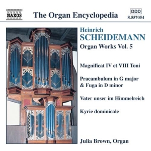 Scheidemann Heinrich - Organ Works Vol 5 ryhmässä Externt_Lager / Naxoslager @ Bengans Skivbutik AB (998382)