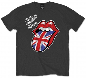 Rolling Stones British Tongue Charcoal Mens ryhmässä Minishops / Rolling Stones @ Bengans Skivbutik AB (V-2628390)