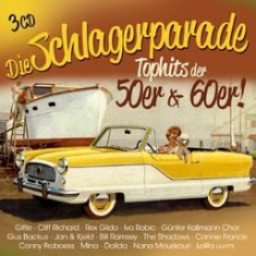 Various Artists - Schlagerparade - Top Hits 50S & 60S ryhmässä CD @ Bengans Skivbutik AB (1100110)