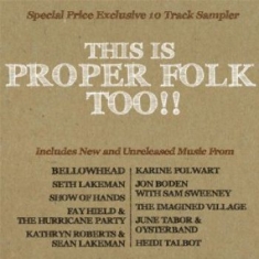 Various Artists - This Is Proper Folk Too!!