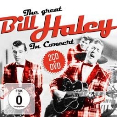 Haley Bill - Great Bill Haley In Concert (2Cd+Dv ryhmässä ME SUOSITTELEMME / Joululahjavinkki: CD @ Bengans Skivbutik AB (1173407)