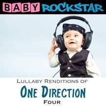 Baby Rockstar - One Direction Four: Lullaby Renditi ryhmässä CD @ Bengans Skivbutik AB (1733998)