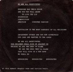 Pop Group The - We Are All Prostitutes - 7