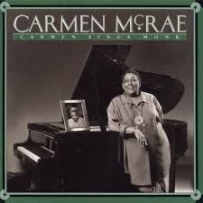 Mcrae Carmen - Carmen Sings Monk ryhmässä CD @ Bengans Skivbutik AB (2391268)