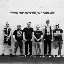 Raging Nathans & Rad Company - Split ryhmässä VINYYLI @ Bengans Skivbutik AB (2409815)