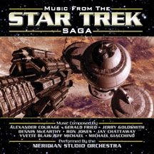 Various Artists - Music From The Star Trek Saga Vol 1 ryhmässä CD @ Bengans Skivbutik AB (2478627)