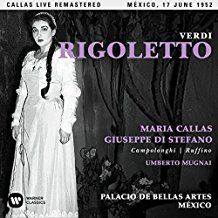 MARIA CALLAS - VERDI: RIGOLETTO (MEXICO, 17/0 ryhmässä CD @ Bengans Skivbutik AB (2547226)