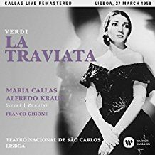 MARIA CALLAS - VERDI: LA TRAVIATA (LISBOA, 27 ryhmässä ME SUOSITTELEMME / Joululahjavinkki: CD @ Bengans Skivbutik AB (2547269)