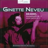 Ginette Neveu - Brahms: Violinkonzert Op. 77 ryhmässä CD @ Bengans Skivbutik AB (3043338)