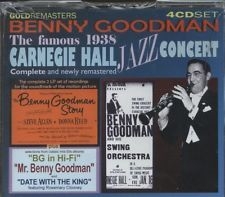 Benny Goodman - Complete 1938 Carnegie Hall ryhmässä CD @ Bengans Skivbutik AB (3043907)