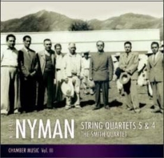 Michael Nyman - String Quartets 5 & 4 ryhmässä CD @ Bengans Skivbutik AB (3075183)