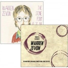 Warren Zevon - Live Broadcasts:1976 & 1994 ryhmässä CD @ Bengans Skivbutik AB (3227560)